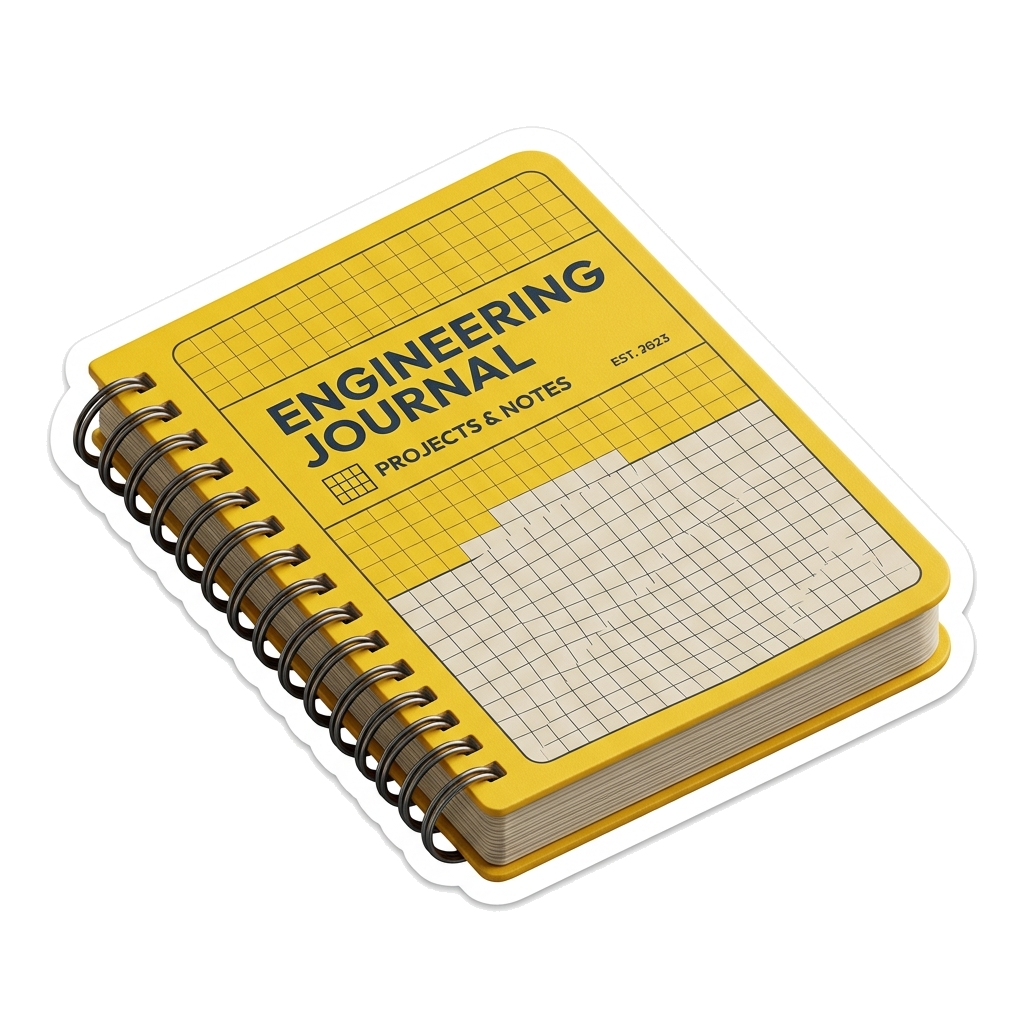 Engineering Journal Sticker