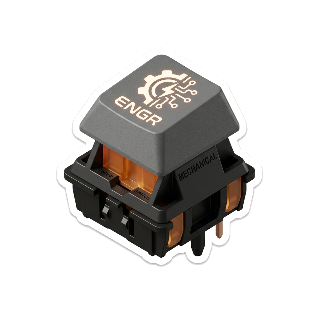 Mechanical Switch Sticker